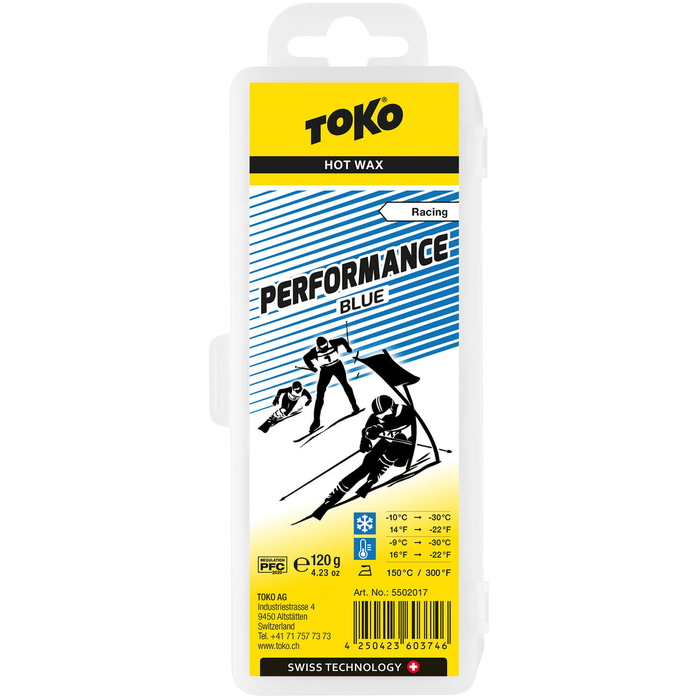 Парафин низкофтористый TOKO Performance blue (-10°С -30°С) 120 г. 5502017
Парафин низкофтористый TOKO Performance blue (-10°С -30°С) 120 г. 5502017