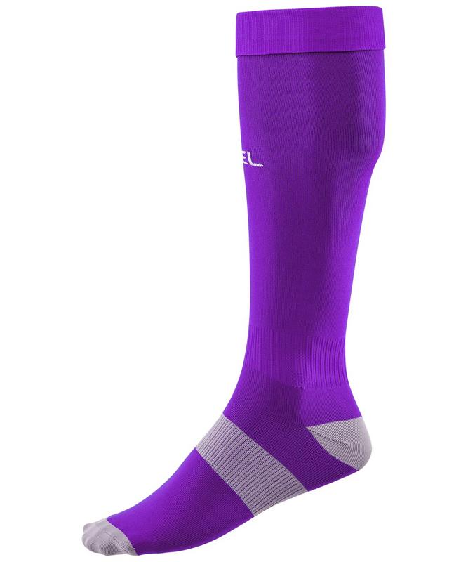 фото Гетры футбольные j?gel ja-006 essential, фиолетовый/серый
