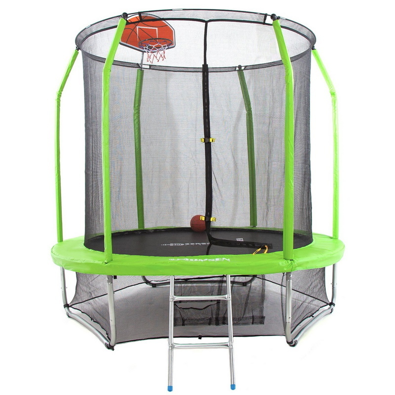 фото Батут domsen fitness gravity basketball 12ft (green) gvbs-12gr