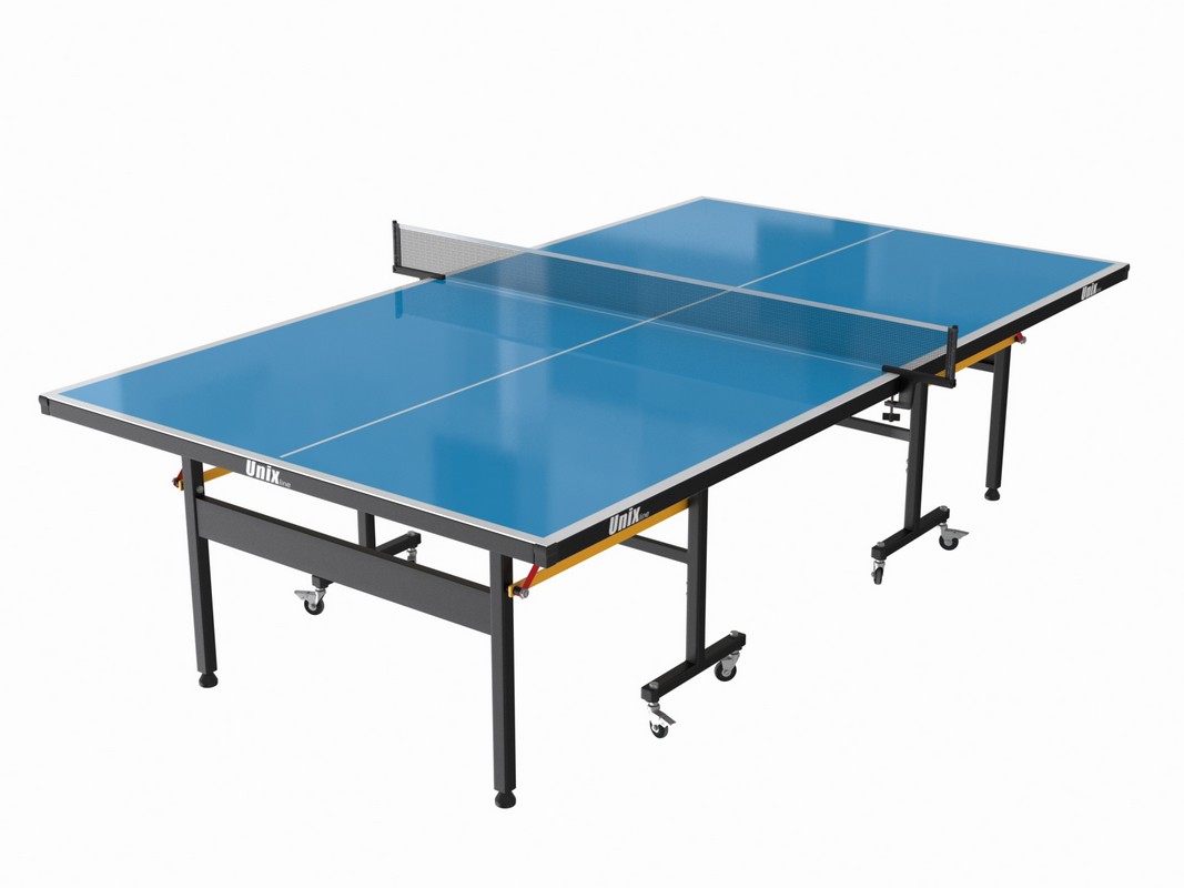 фото Всепогодный теннисный стол unix line outdoor 6mm tts6outbl blue