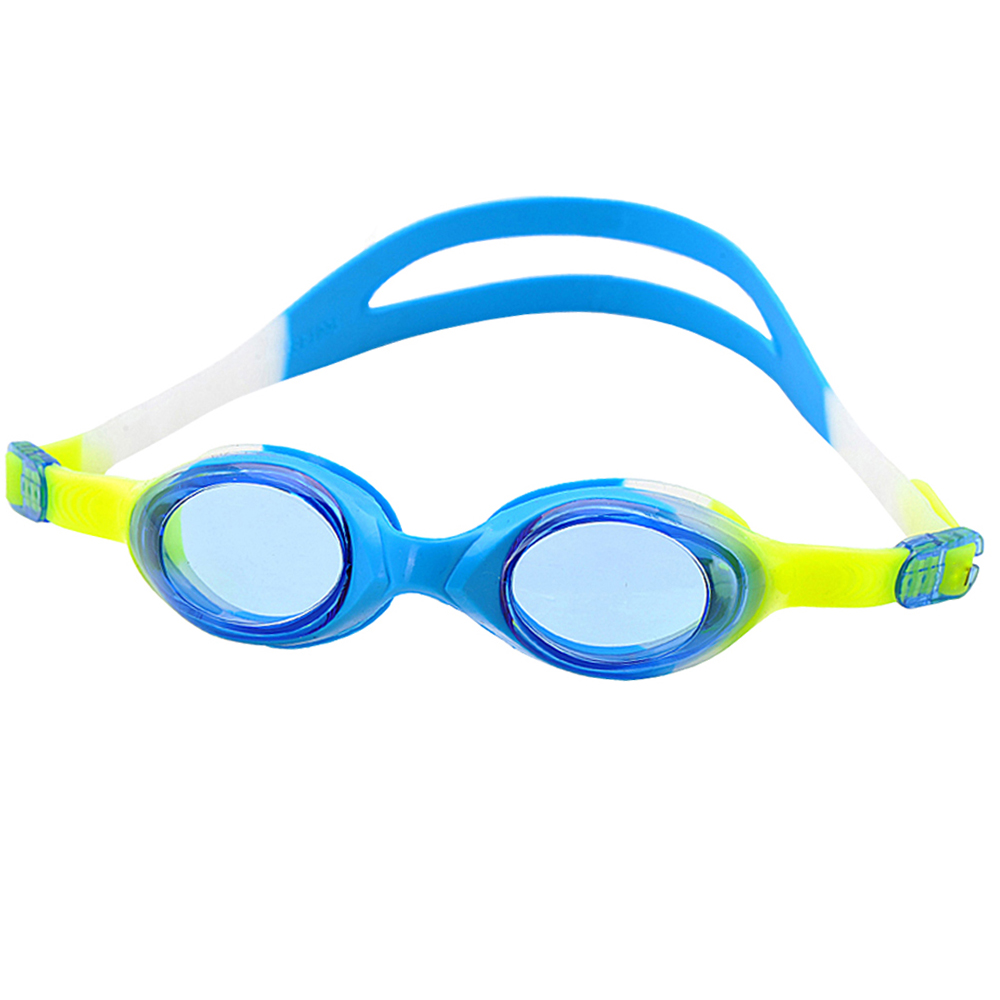 фото Очки для плавания детские larsen s-kj04 blue/yellow