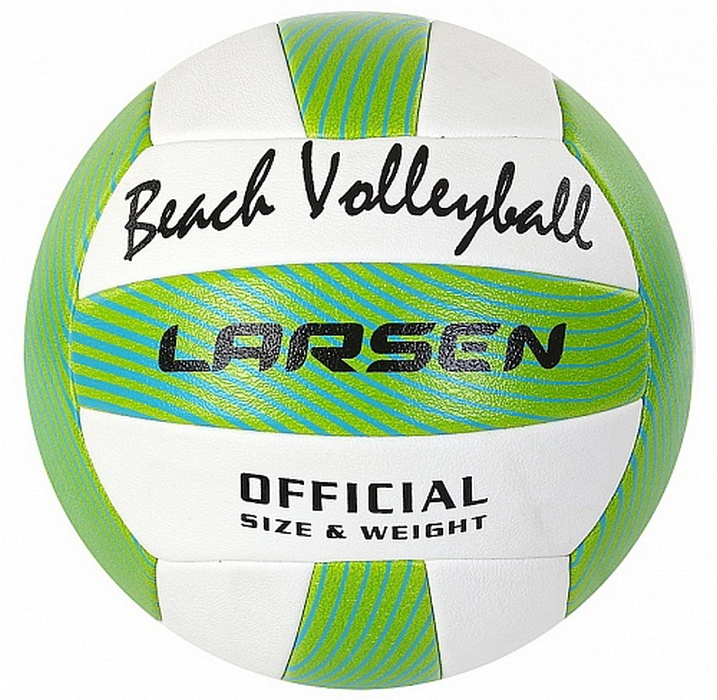 фото Мяч волейбольный пляжный larsen softset green р.5