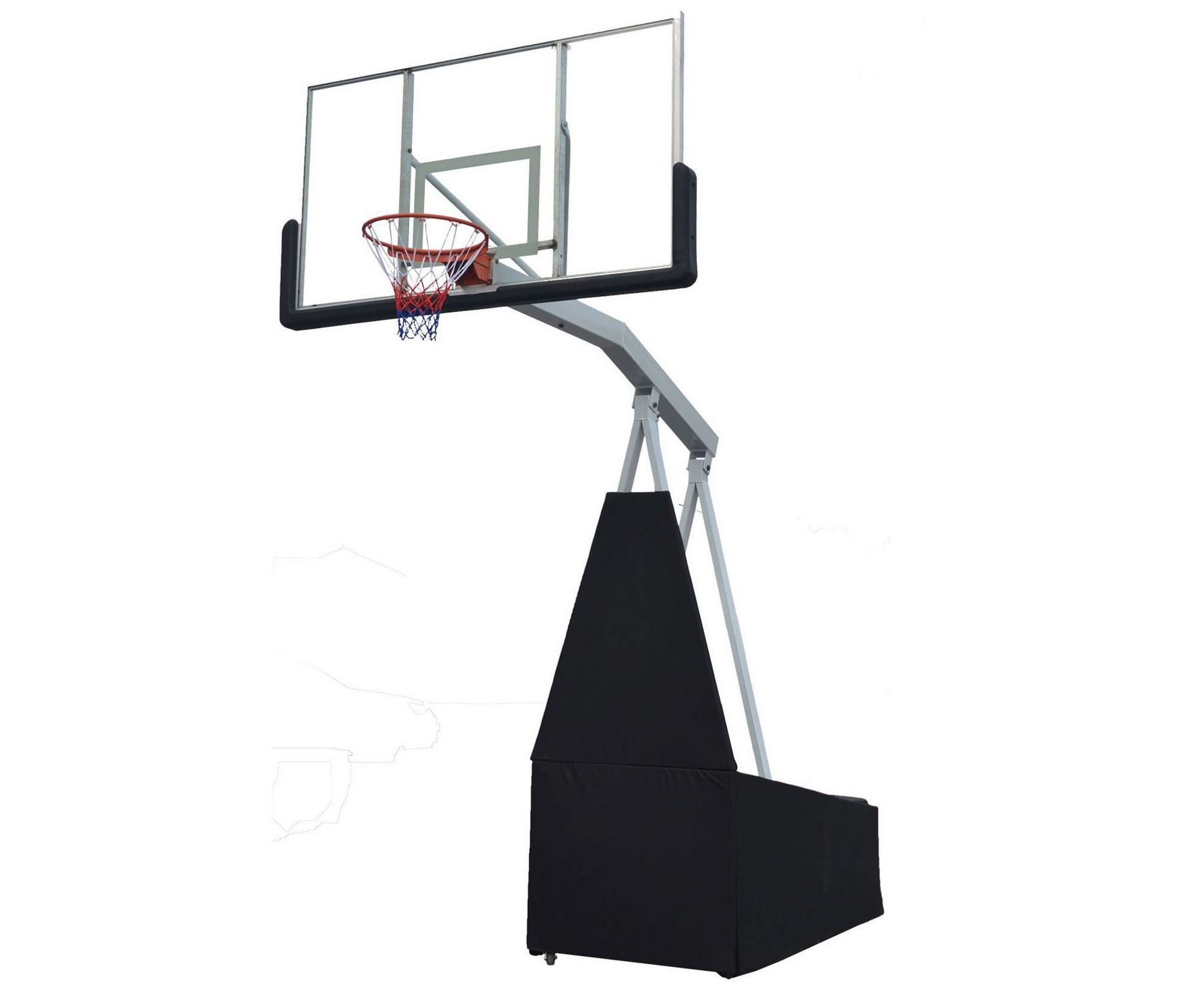 фото Баскетбольная мобильная стойка dfc stand72g