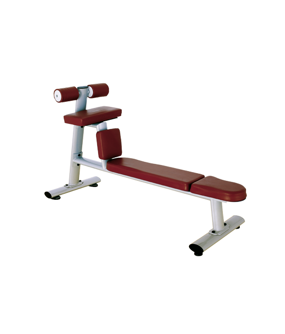 фото Скамья для скручиваний горизонтальная bronze gym h-035