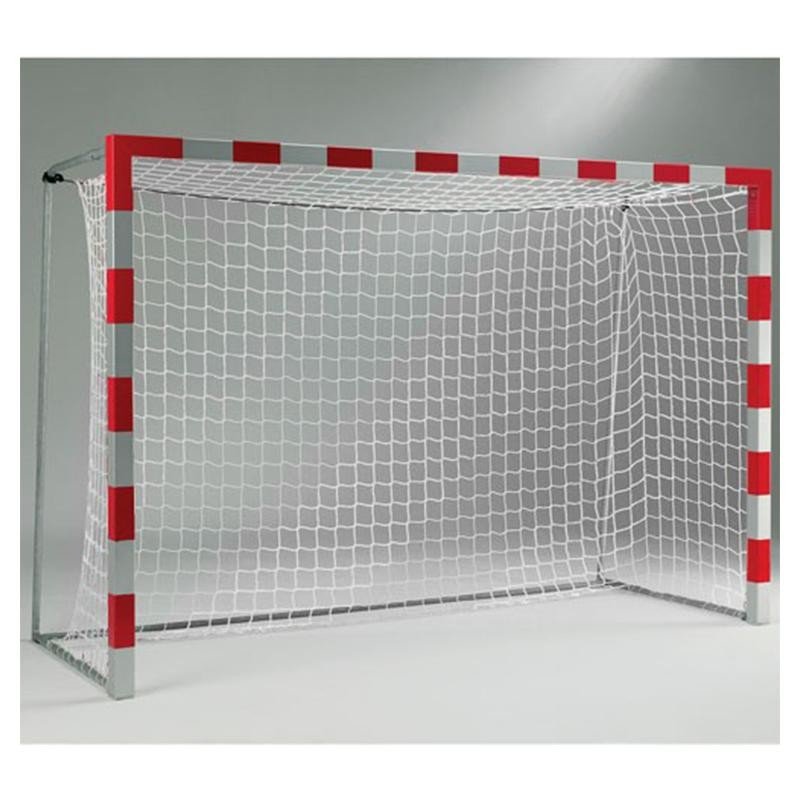 фото Сетка гандбол/мини-футбол zso д=2.6мм, яч. 40x40, цв. белый. размер 2,00x3,00x1.0м