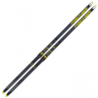 фото Лыжи беговые fischer speedmax 3d sk cold medium hole ifp wax (черно/желтый) n03519