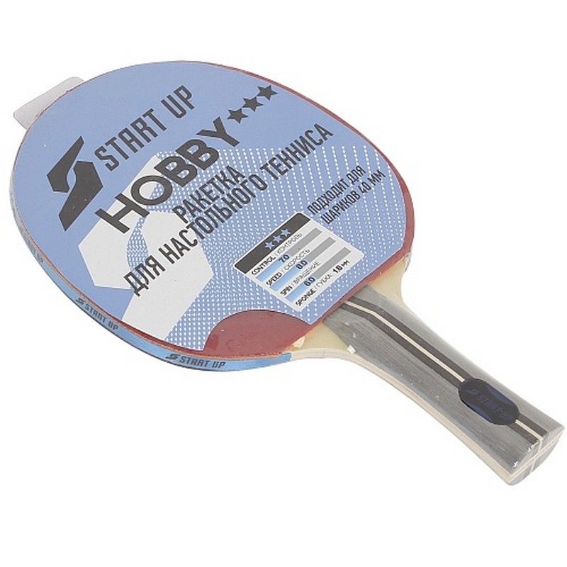 Ракетка для настольного тенниса Start Up Hobby 3 Star (9881) 800_800