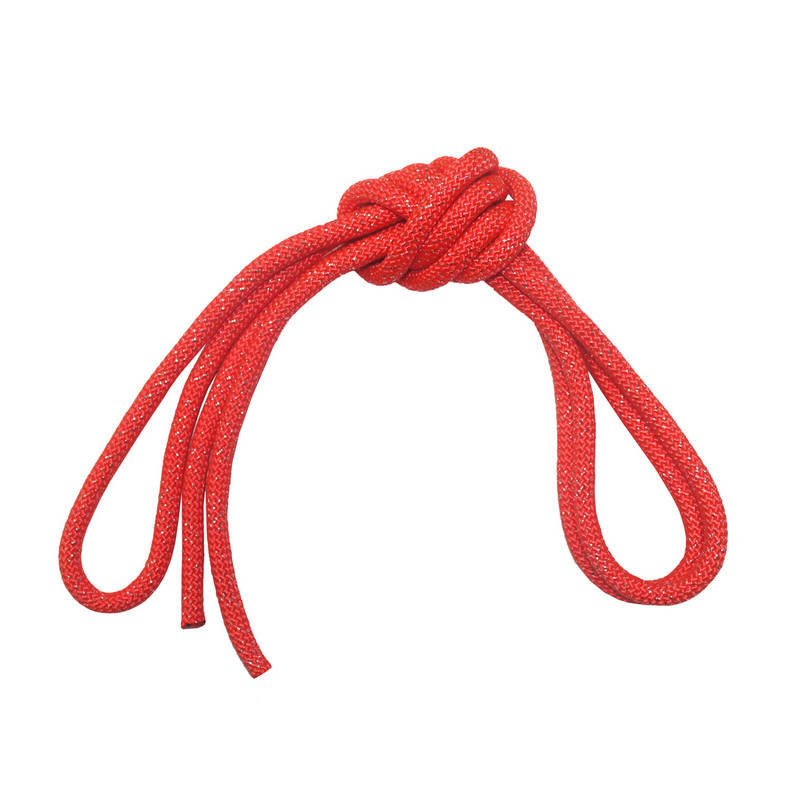 фото Скакалка гимнастическая с люрексом body form bf-sk03 (bf-jrgl01) 2.5м, 150гр. (коралловый)