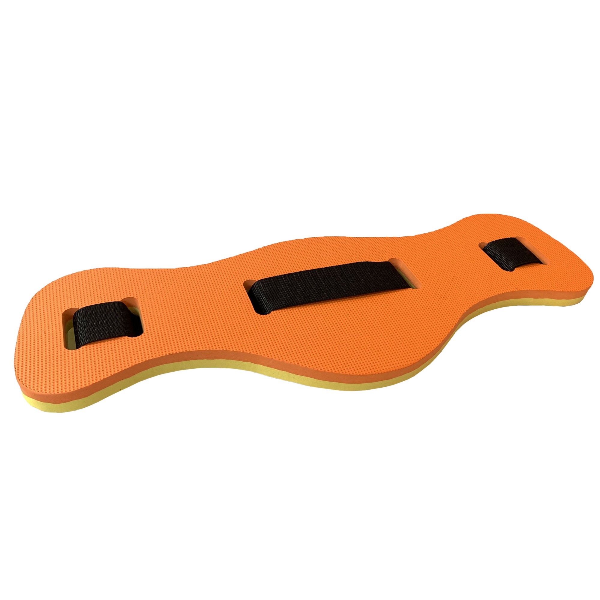 фото Пояс страховочный sportex 2-х цветный 72х22х4 см для аквааэробики e39342 оранжево\желтый