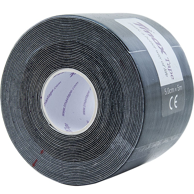 фото Тейп кинезиологический tmax extra sticky black черный