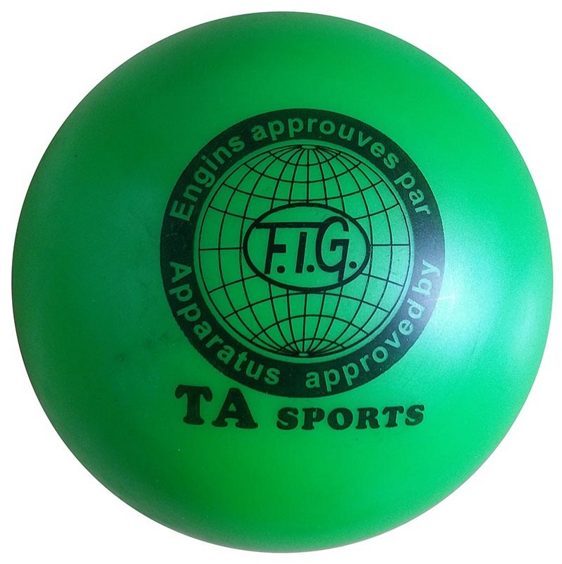 фото Мяч для художественной гимнастики indigo d=15 см зеленый