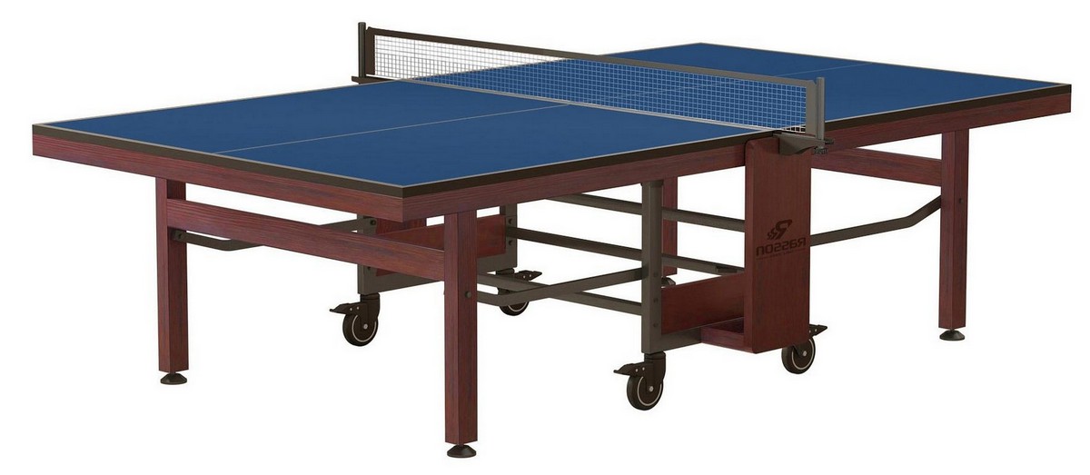фото Складной стол для настольного тенниса rasson premium r200 51.200.00.3 натуральный эвкалипт