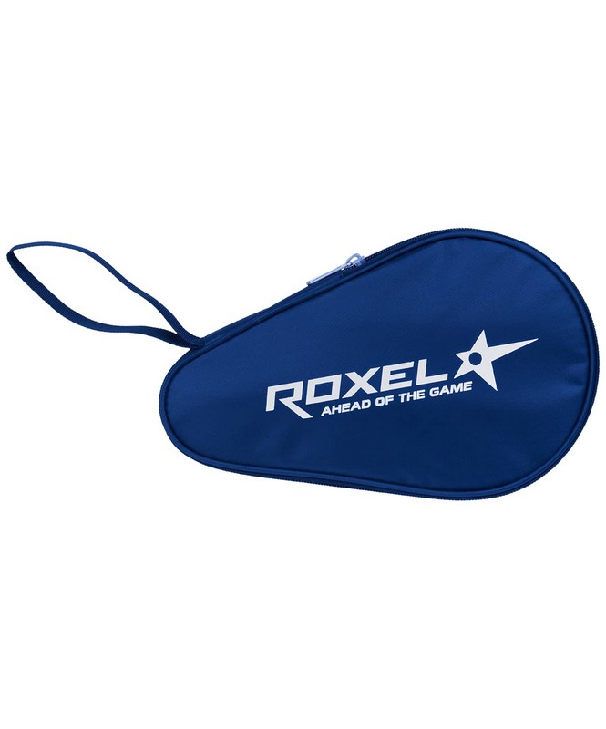 фото Чехол для ракетки для настольного тенниса roxel для одной ракетки rс-01 синий