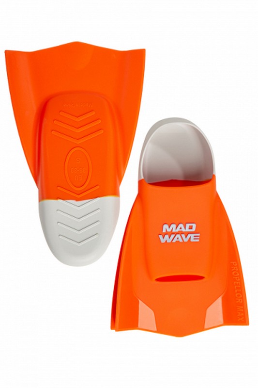 Ласты Mad Wave Propellor max M0743 05 07W оранжевый 533_800