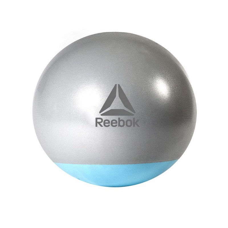 фото Гимнастический мяч двухцветный 75 см (голубой) reebok rab-40017bl