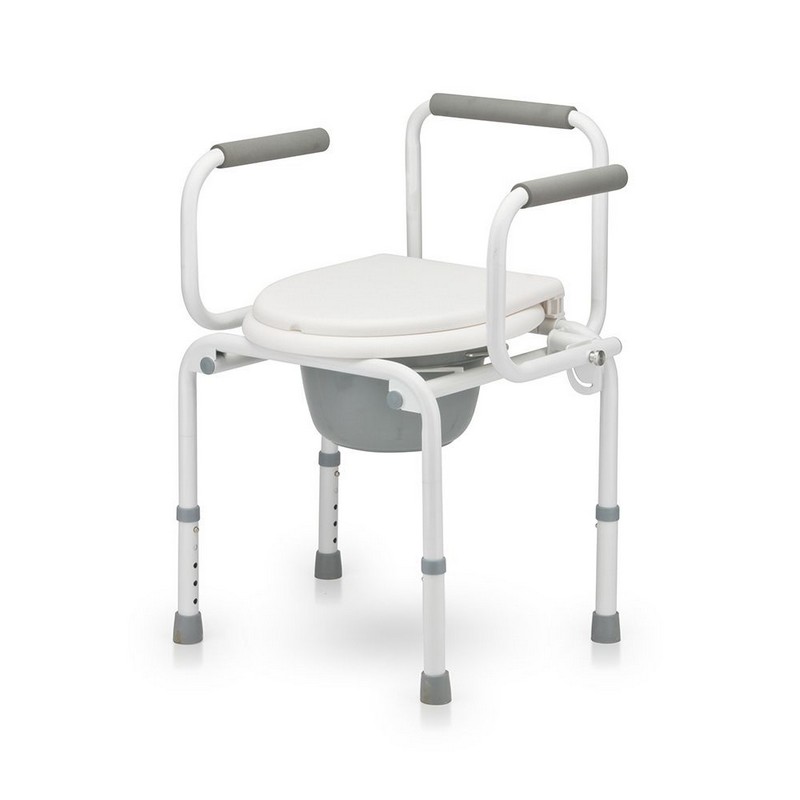 фото Кресло-туалет titan deutsch gmbh серии akkord-klapp ly-2006 серый titan deutschland gmbh
