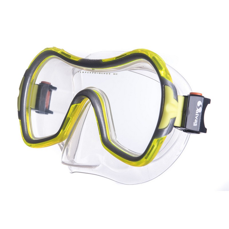 фото Маска для плавания salvas viva sr mask ca535s1gysth желтый