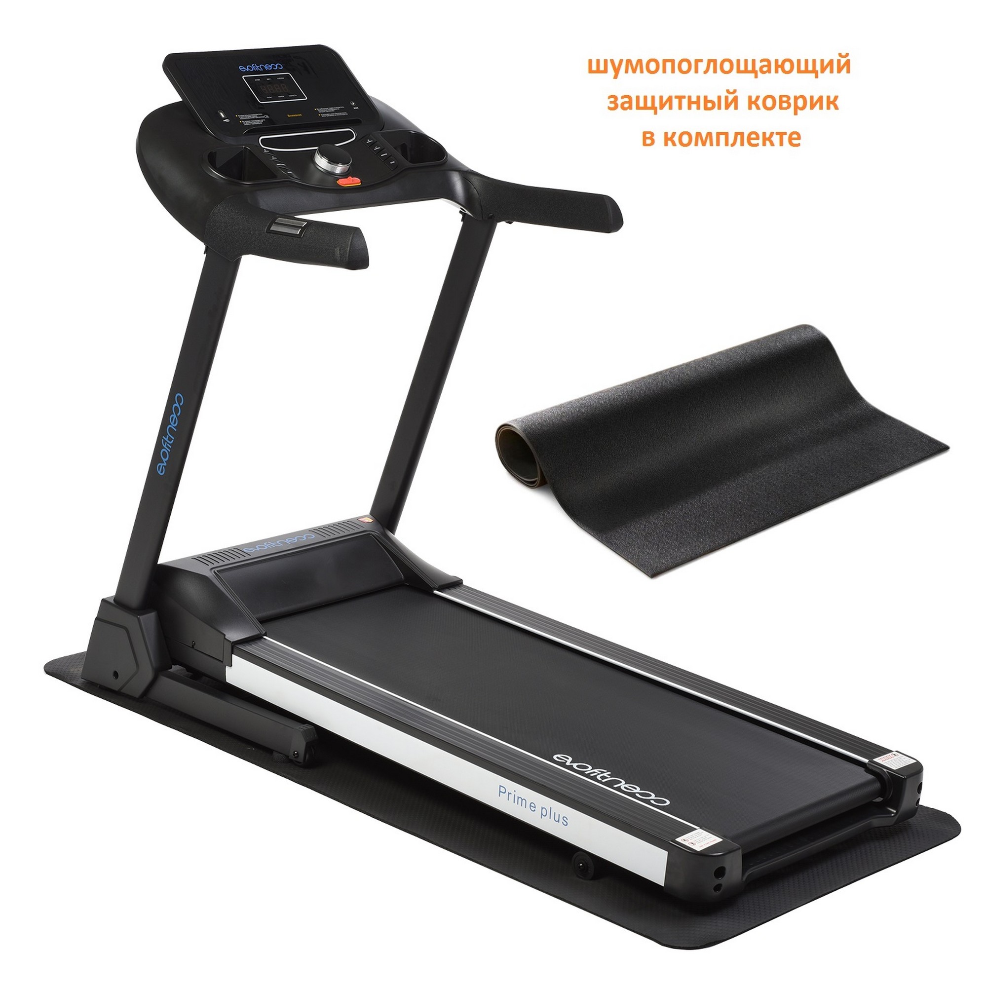 фото Беговая дорожка evo fitness prime plus (коврик в комплекте)