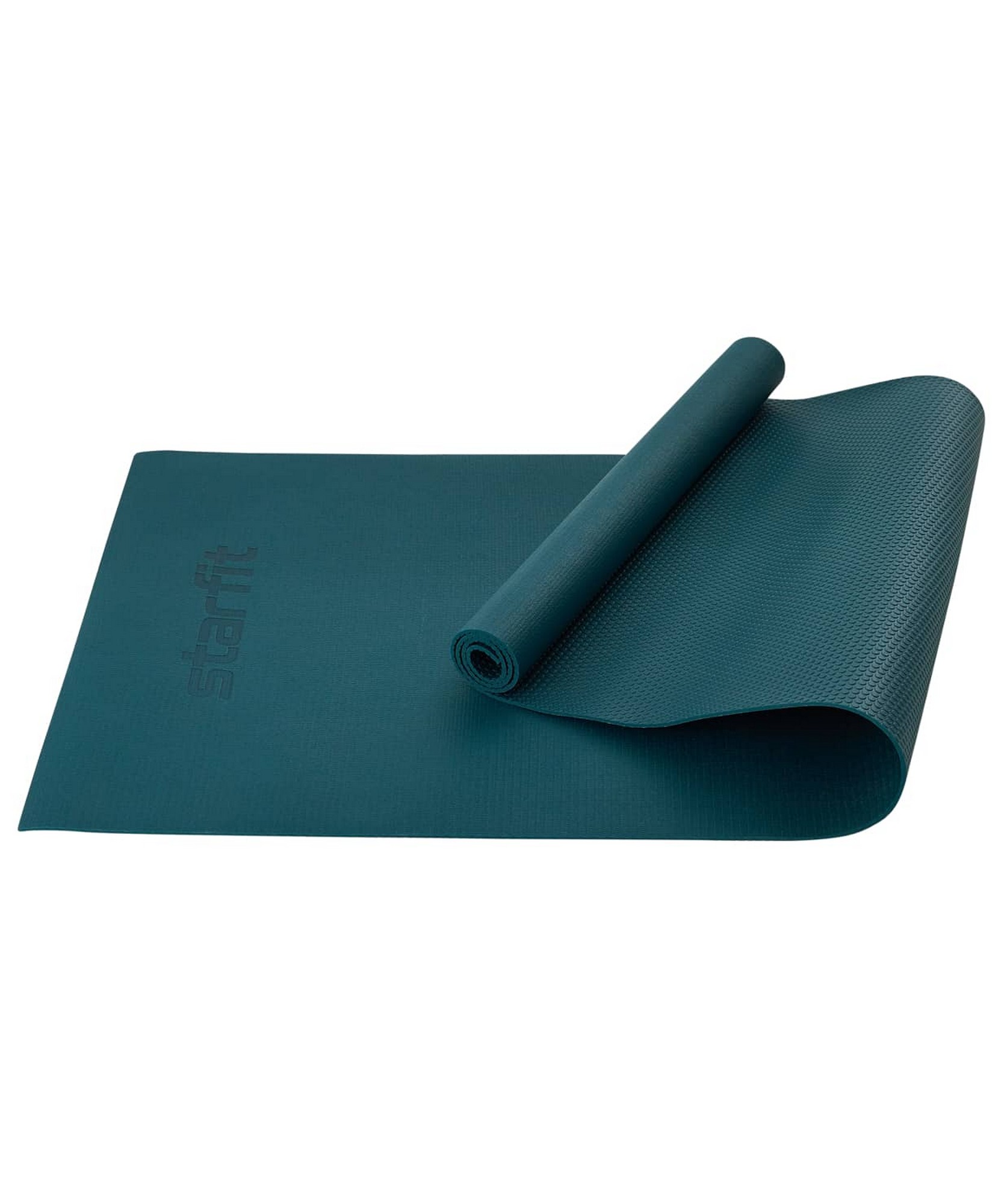 фото Коврик для йоги и фитнеса высокой плотности 183x61x0,4см star fit pvc hd fm-103 холодный океан
