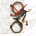 Настенный кронштейн для велосипеда поворотный запираемый Hercules 4981 120_120