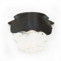 Комплект луз без выката RU-03, скоба - метал (лен, кожа) Weekend 71.004.07.0