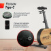 Велотренажер UnixFitt BL-380E Wood MBBL380E 75_75