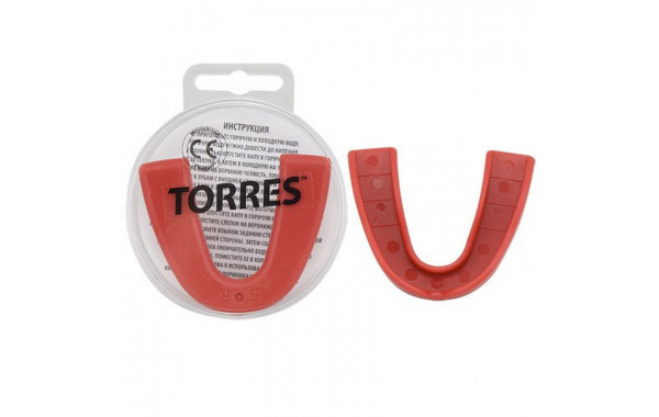 Капа Torres PRL1021RD, термопластичная, красный 600_380