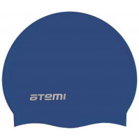 Шапочка для плавания Atemi SC102 силикон, синий