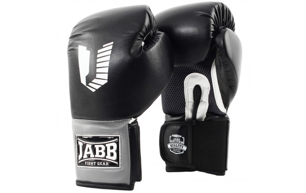 Боксерские перчатки Jabb JE-4082/Eu 42 черный 10oz 600_380