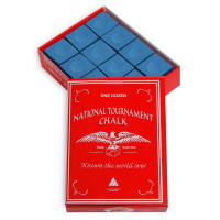 Мел Silver Cup National Tournament Chalk 12шт 07597 Blue