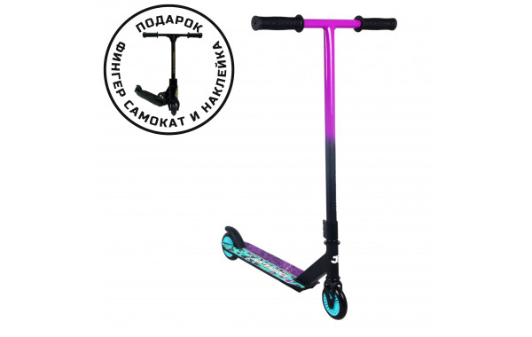 Самокат трюковый 100мм Sport Collection JE-ST100-20 black 600_380