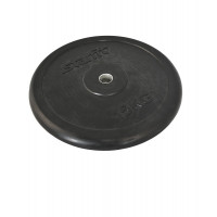 Диск обрезиненный d26мм Star Fit BB-202 15 кг черный