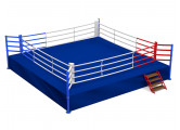 Ринг боксерский на подиуме Glav размер 7,5х7,5х0,5 м, боевая зона 6х6 м 5.300-9