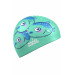 Юниорская силиконовая шапочка Mad Wave Fugu fish M0574 23 0 00W Голубой 75_75