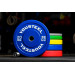 Диск 20кг, каучуковый, тренировочный, синий YouSteel 75_75