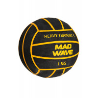 Мяч для водного поло MadWave WP Heavy Training #5 M2230 07 5 01W Черный