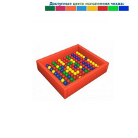 Сухой бассейн квадратный 144х174х40х10см (1000 шариков) Dinamika ZSO-004365