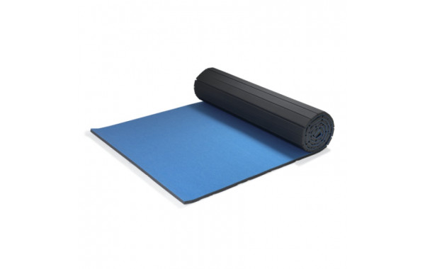 Мат сворачиваемый SPIETH Gymnastics Flexiroll 6х2 м, 40 мм толщиной, цвет-синий 3900304 600_380