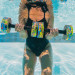 Гантели для аква-аэробики Sprint Aquatics Sprint Bells, минимальное сопротивление 729 75_75