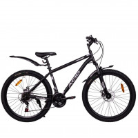Велосипед 26" Acid F 600 D Black 053960 Flat\Silver