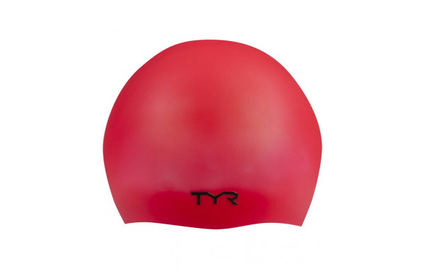 Шапочка для плавания TYR Wrinkle Free Silicone Cap, силикон, LCS\610 красный 600_380