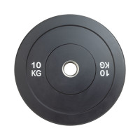 Диск бамперный 51мм, обрезиненный 10кг VictoryFit VF-D51100