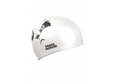 Юниорская силиконовая шапочка Mad Wave Emotions M0574 24 0 00W Белый
