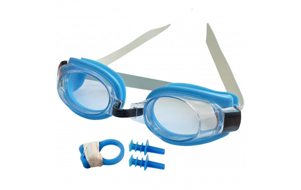 Очки для плавания юниорские Sportex E36870-5 голубой 600_380