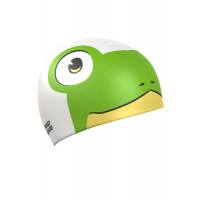 Юниорская силиконовая шапочка Mad Wave Frog M0574 30 0 00W Белый