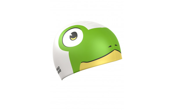Юниорская силиконовая шапочка Mad Wave Frog M0574 30 0 00W Белый 600_380