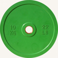 Диск Johns d51мм, 10кг DR71025 - 10С зеленый