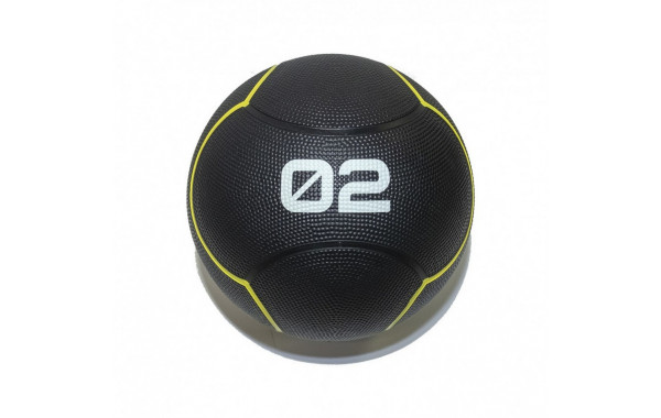 Мяч тренировочный Original Fit.Tools 2 кг FT-UBMB-2 черный 600_380