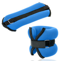 Утяжелители Sportex ALT Sport HKAW101-3 (2х0,3кг), нейлон, в сумке (синие)