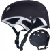 Шлем защитный Sportex универсальный JR F11721-1 (черный) 75_75